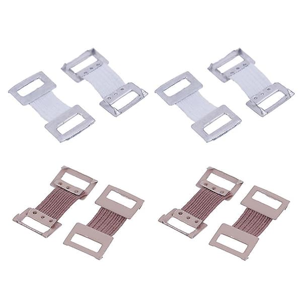 10 set Replacement Stretch Bandage Stretch Metal Clip Fixed Clip Hook, Buckle Sports Bandage Strap Buckle Pull