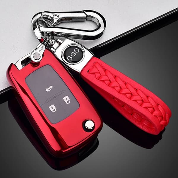 Soft TPU Car Remote Key Case for Cruze Aveo Sail Captiva Opel (Red A)