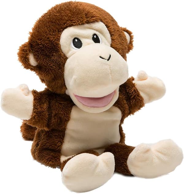 Hånddukker Aper Dyredukker Zoo Plysjleker 33 cm