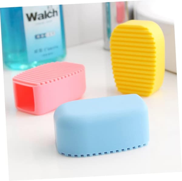 3 stk Mini Scrubber Vask Scrubber Børste Skrubbebræt til Vask Håndholdt Vaskebræt