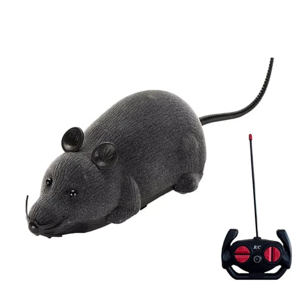Remote Control Simulated Mouse, Wireless Pet Toy, Suitable for Cats and Dogs, a Novel Gift.