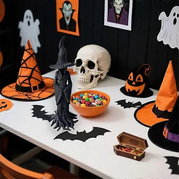 Cracker Barrel Treheks Statue Halloween Dekor Gave 20/30 cm 30cm