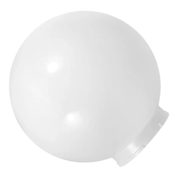 Spherical Lampshade Acrylic Outdoor Lighting Replacement Shade White 20.00X20.00X20.00CM[CO]