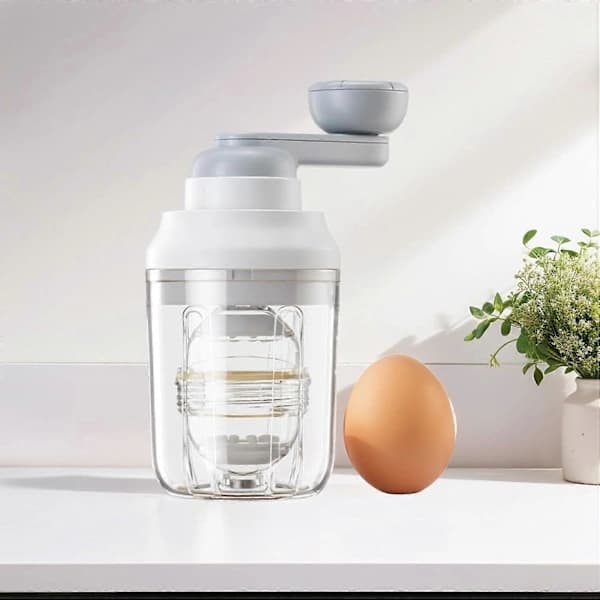 Egg Puller Golden Egg Maker Portable Handheld Multifunctional Golden Egg Making Tool Egg Yolk Shaker