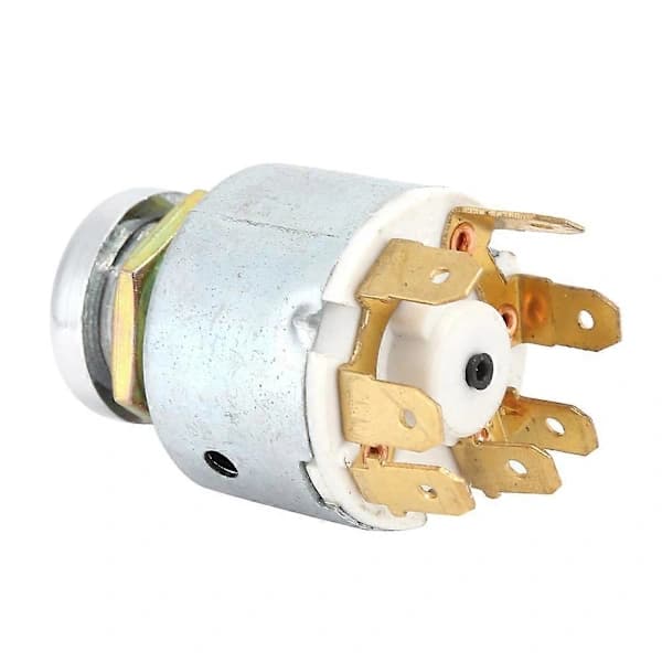 12V Ignition Switch with 2 Keys Universal Accessory for Boat Car Lawn Mower