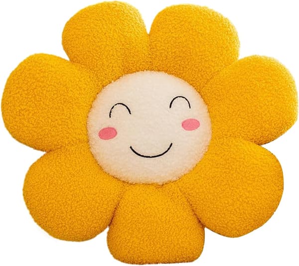Blomstergulvpude siddehynde, gulvstolehynde, blød tatami siddehynde, kronbladspude