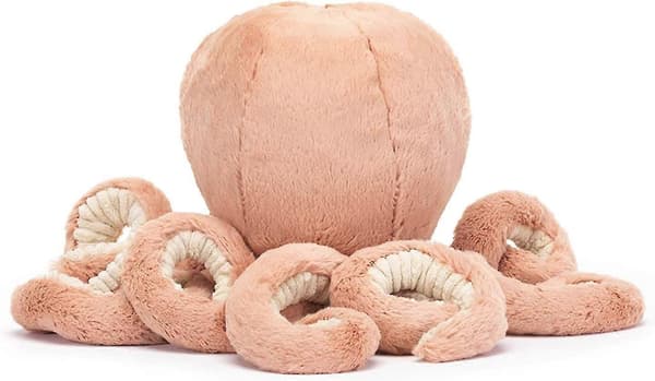 Blæksprutte tøjdyr, stor 47 cm - Hav- og søplysdyr - Klassisk børnegave