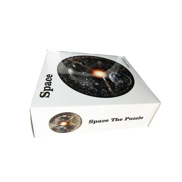 Rymdpussel Universum Pussel Rund Pusselserie Vuxenpussel 1000 Bitar