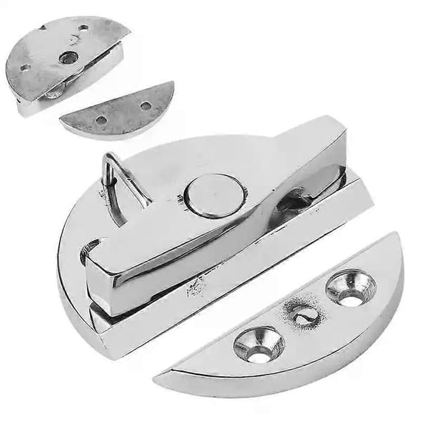 Turn Button Latch Rotating Lock for Boat Door Cabinet Hatch Marine Hardware Accessory Stainless Steel Boat Lock