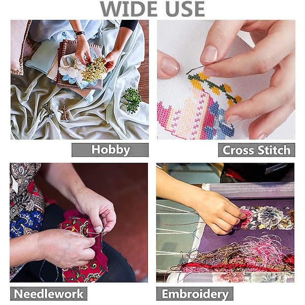 Premium Rainbow Embroidery Floss, Cross Stitch Thread