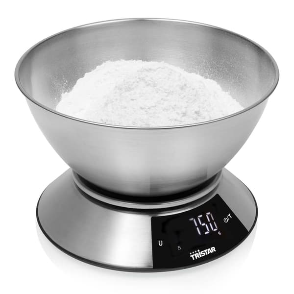 Digital kitchen scale with bowl, 5 kg capacity 730
