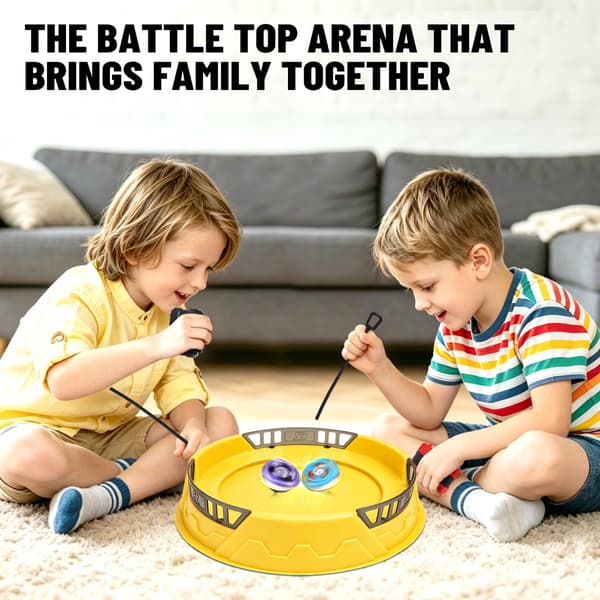BGOVTAPO X Battling Stadium Kun, X Acceleration Rail Snurretopsarena Gul Yellow