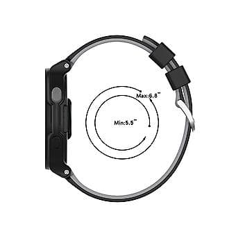 Silikoniranneke Garmin Approach S2 / S4:lle (mintunvihreä sininen)