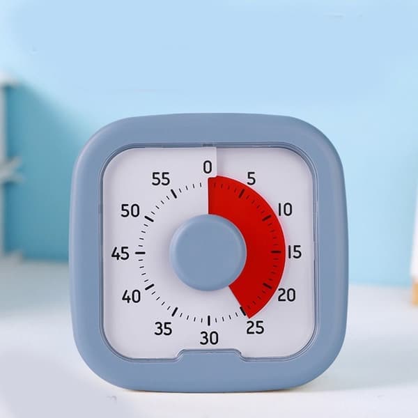 60-minutters visuell timer - Klasseromsskole for barn - Stille visuell timer-FY-