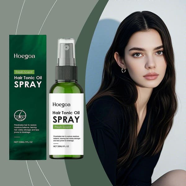 Revitaliserande Hårvårdsolja Spray, Återfuktar, Skyddar, Minskar Friss, 30ml