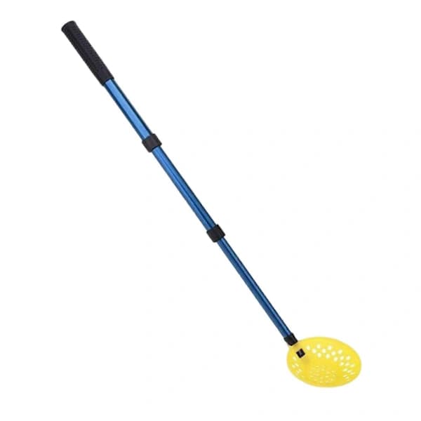 Isskopa för isfiske, tillbehör för utomhusfiske, röd Blå diameter 10cm[co]