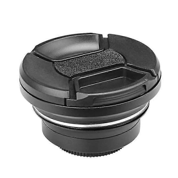 Professional 37mm Macro+72mm Wide Angle Lens 0.39X Full HD for 4K Video Camera -Sy