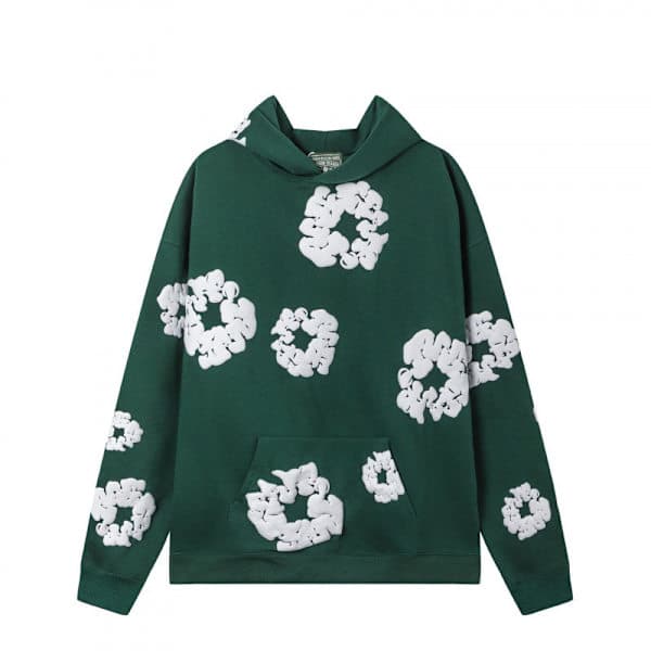 Denim Tears hettegenser og bukse-sett - Grønn - Størrelse S Green S