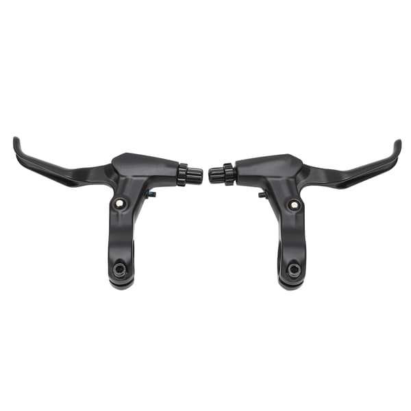 2 stk. bremsegreb i aluminiumslegering til foldecykel mountainbike reservedele sort