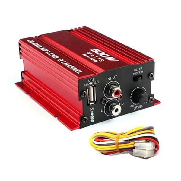 Bil Mini Hi-Fi 500W 2-kanals Højttaler til Biler