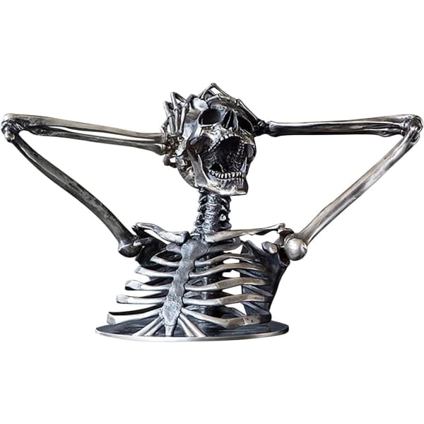 Break The Rules Madness Skelet Buste Skulptur, Breaking All T