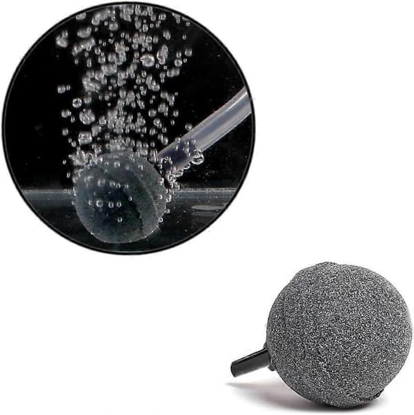 Akvarieluftsten 6 delar Akvarier Syrediffusor Luftsten för Akvariebollar Bubblare Diffusor för Akvariesten för Akvariepump Akvariebubbla