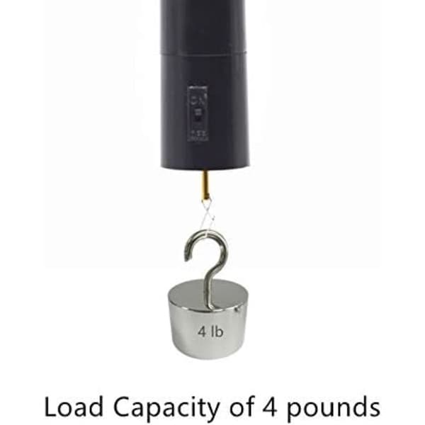 Vindspilsmotor til diskokugle, roterende mobil vindspiral kinetisk udendørs med batteri, spejlloftshæng til havevindspil Sort-1 Black-1