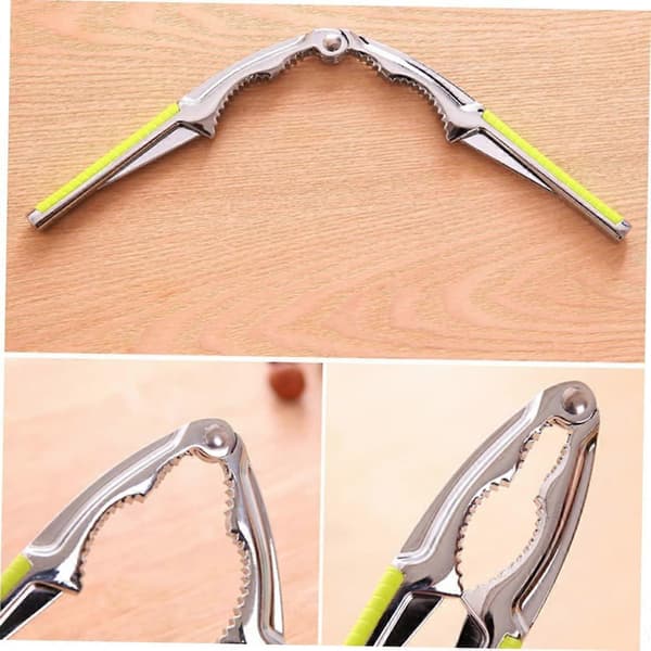 Heavy-Duty Nutcracker and Lobster Cracker with Non-Slip Handle for Walnuts and Crab