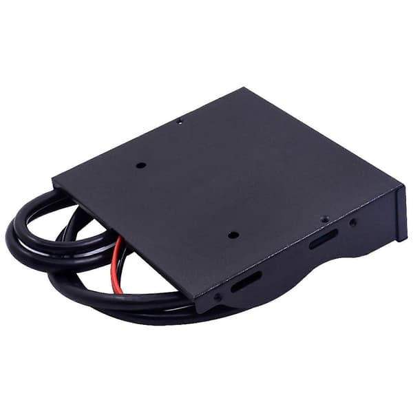 5 Portar USB 3.1 Typ-C Hub Splitter USB3.0 USB-C Frontpanel HD-ljud Med Strömkabel För PC 3.5in
