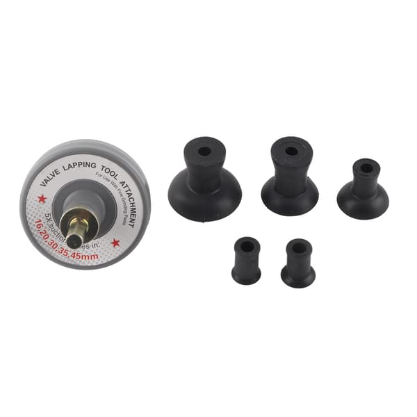 Valve Lapping Tool with 5 Suction Cups 1000rpm to 1250rpm Universal for Lapping Small Engines