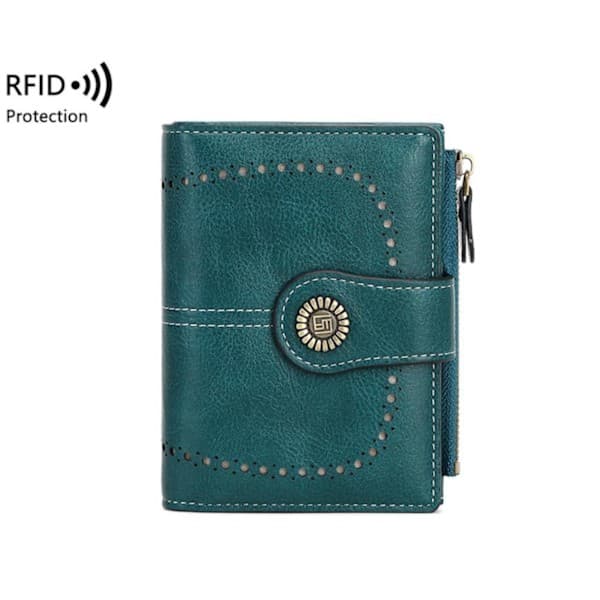RFID pieni korttilompakko sininen blue