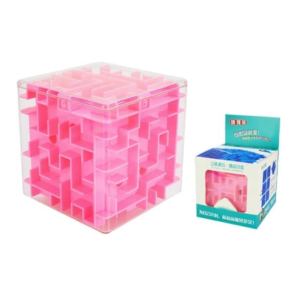 3D Labyrinth Cube Brainstorm Toys, Labyrinth Puzzle Box Brain Teasers Labyrinth Puzzle Educational Toys for Students Teenagers Adults Intelligence...