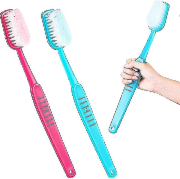 2 Large Toothbrush Props Giant Toothbrush Funny Toy for Photography Comedy