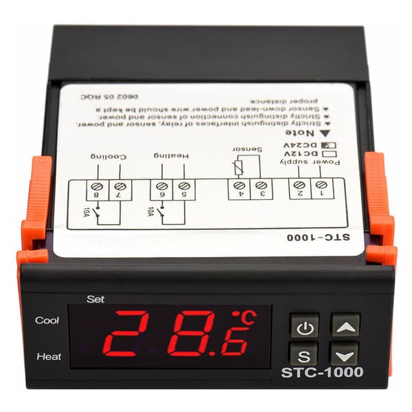 STC-1000 Digital temperaturregulator Intelligent temperaturregulator