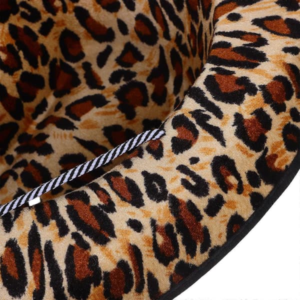 Leopard Cowboyhatt Kostymehatter for dekorasjon 4 stk pustende stoffmateriale
