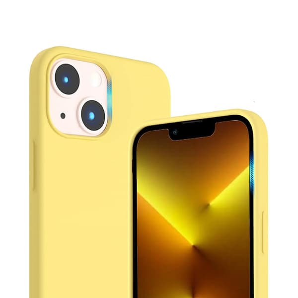 iPhone 14 Silikonskal Rvelon MagSafe - Gul Gul yellow
