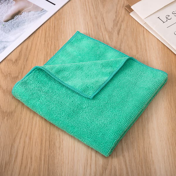 5 Premium Microfiber Kitchen Towels - Honeycomb Weave - 40 x 40