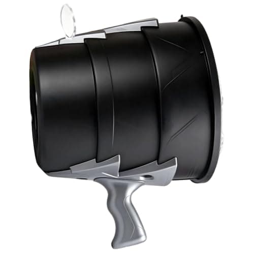 Luftkanon-legetøj til voksne Håndholdt Single Shot Vortex Bullseye Blaster, SL One Size Sølv One Size Silver