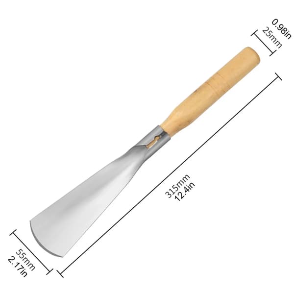 2X Spade, Rustfritt Stål Hagespade, Blomsterplanteverktøy, Hageverktøy