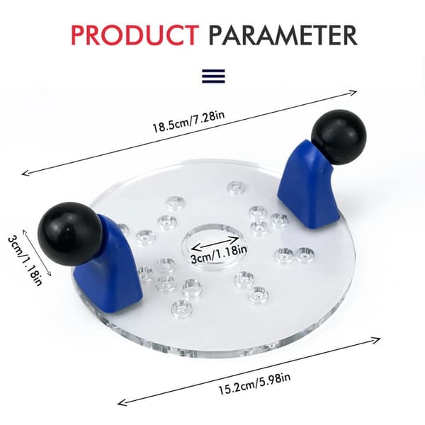 Trimmeoverfresbase Klar Akrylbaseplate for Trearbeid og Snekring