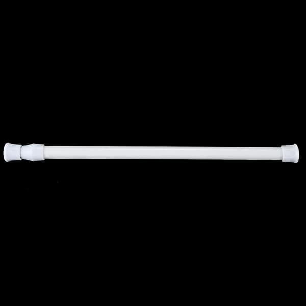 Teleskopisk dusjstang Dusjstang Teleskopstang Stang Dusj Hvit 30-50 cm