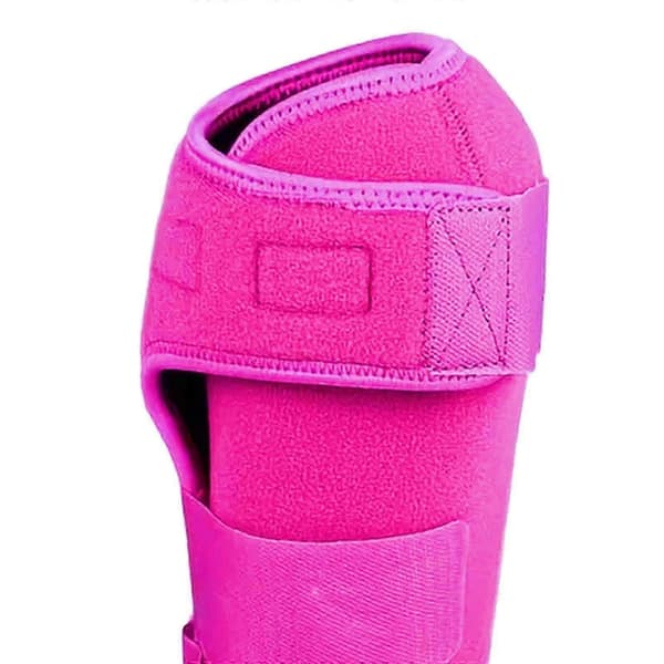 4x Hästbenskydd Set Hållbara Hästskydd för Ridträning Rosa S Rose pink S