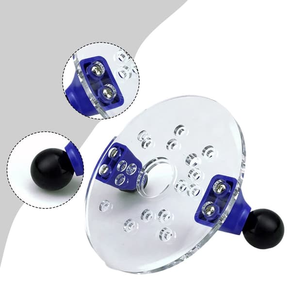 Trimmeoverfresbase Klar Akrylbaseplate for Trearbeid og Snekring