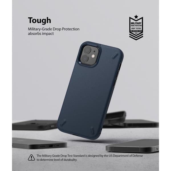 Ringke ONYX - iPhone 12 mini - Laivastonsininen Blå blue