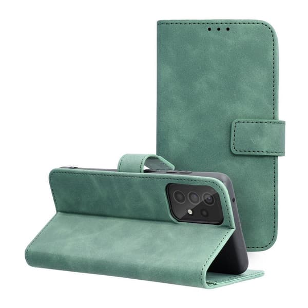 Galaxy A52s/A52 5G/A52 4G Lompakkokotelo Forcell Tender - Vihreä 64 64 64