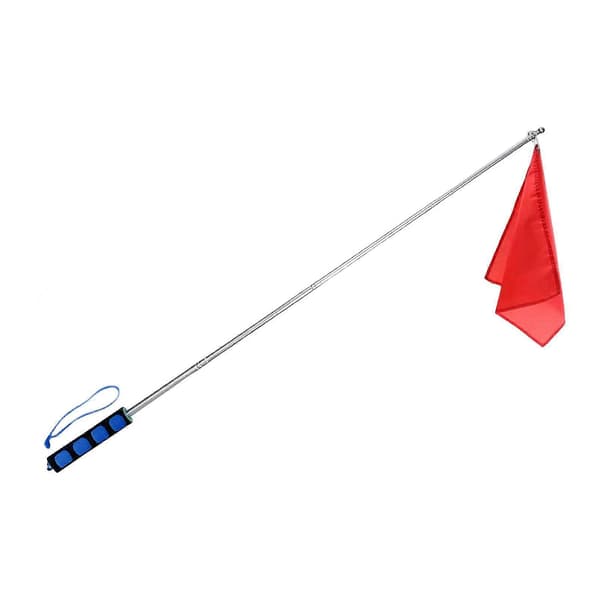 Horse Training Flag Equestrian Training Flag with Retractable Flagpole Replacement Blue Handle Blue Handle