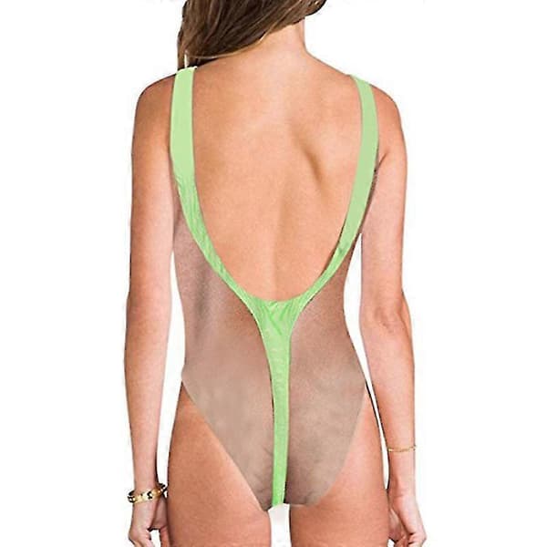 2022 Rolig trykt far-badedragt, badedragt i ét stykke, bikini til kvinder stil 2 L style 2 L