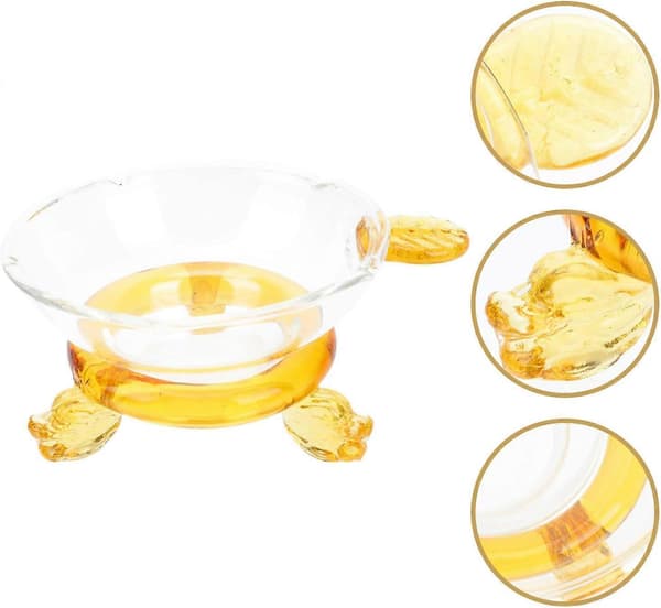 Värmebeständig tesil i glas med finmaskig infuser för löst te