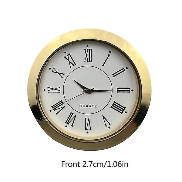 Stylish 55mm Clock Insert DIY Movement Round Clock Head Inlaid Reliable Time Display, Suitable For Various Environments