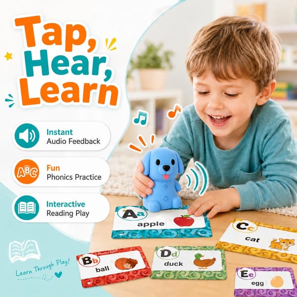 Interactive Reading Dinosaur, Dino Reading Pen with 73 Talking Flashcards, Talking Learning Toy for Preschool, Kindergarten, Homeschooling, Phonics 1pc 1pc